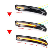 Sequential LED Side Mirror Turn Signals 2Pcs For Mercedes Benz A-Class B-Class W169 W245