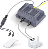 Exclusive Compatibility with 5-in-1 180W Boost GigE PoE Injector Surge Protection with Splitter