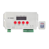K1000C Full Color 2811Led Light Strip Dimmer 2812 1903 Magic Light Strip Programmable Controller Sd Card