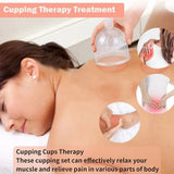 24-Cup Vacuum Therapy System - Non-Surgical BBL & Breast Enhancement Machine with 3 Pumps - Body Cupping Massage Butt Lifting