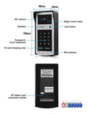 Hot sell Tuya Wifi 7 Inch Touch Screen Video Intercom Kit for Family HD Video DoorPhone Password / APP Unlock Doorbell Camera