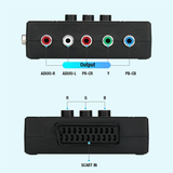 E-Easy To Use-RGBS VGA To YPBPR Component Converter SCART To YPBPR YCBCR For Nintendo 64 PS1 PS2 Dreamcast Retro Game Consoles