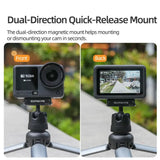 Magnetic Suction Cup Bracket Ball Head Quick Release Camera Mount 360 Rotatable Stable for DJI Osmo Nano/Action 6