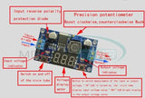 DC-DC Buck Step Down Module LM2596 DC/DC 4.0~40V to 1.25-37V Adjustable Voltage Regulator With LED Voltmeter