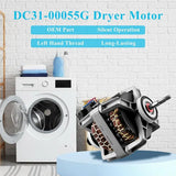 DC31-00055G DC31-00055H DC31-00055D Dryer Motor Replacement For Dryers Model Code DFS270ZSEL1