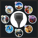 PMMN4025A Speaker PTT Mic for Motorola APX1000 APX4000 APX6000 APX7000 APX8000 XPR6350 XPR6550 XPR7350 XPR7550 Radio Microphone