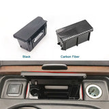Exclusive Car Console Ashtray For Mercedes Benz ML GL Class W166 GLE Class W292 1668100330(Carbon Fiber Pattern) Parts Accessori
