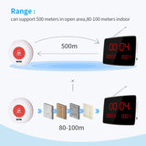 E-400 Restaurant Service Management Pager Wireless Call System Wholesale Restaurant Queue Calling System
