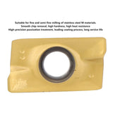 10PCS APMT1604 Milling Inserts Cemented Carbide Lathe Turning Inserts 15-50HRC Hardness Metal Turning Tool Tools