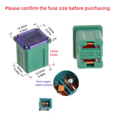 10Pcs Box Automotive Low Profile JCASE Fuse 20/30/40 Amp Fuse Kit for Cars and SUVs, Chevy/GM, Nissan, and Toyota Pickup Trucks