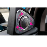 Car For Tesla Model 3 Accessories 2 Rotating Tweeters Treble Speaker Tweeters With 128 Color Gamut Smart With Ambient Lig