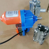 Electric Film Roller Greenhouse Roll Up Motor Electric Film Roll Machine Greenhouse Film Winding Machine DC24V 100W