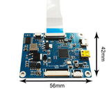 7" Round LCD 1080X1080 LCD Screen with MIPI LCD Controller Board