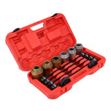 26pcs Car Rubber Sleeve Tool, Rear Axle Swing Arm Bushing Remover, Lower Support Arm Sleeve Extractor