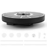 ABWG-3.5W Solar Fountain for Bird Bath LED Solar Water Fountains with 2200mAh Battery Solar Powered Fountain