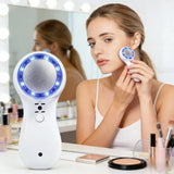 Cryotherapy Skin Cooling Machine Cold Compress Blue Photon Skincooler Face Calming Care Ice Cooler Reduce Swelling Shrink Pore