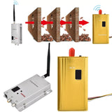1.2G 1.5W Wireless Audio Video Transceiver CCTV Monitoring Transmitter Receiver