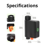 2X Zigbee Smart Water Valve Smart Timing Irrigation Switch IP55 Automatic Irrigation Easy Install Remote Control A
