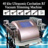 Machine de Cavitation de Liposuccion Ultrasonique 6 en 1, Appareil Amincissant, Laser Sous Vide, Radio Morte, 40K, pour Énergie,