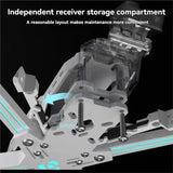 B27B For FPV Drone Nightingale Frame Kit 5Inch DC-Type RGB Quick-Release 6Mm For O4 Pro Air Unit