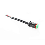 Deutsch DT 2 Pin Male Female Connector Adapter Wiring Harness for LED Work Light