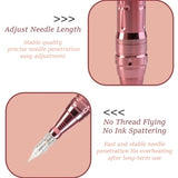 Portable Tattoo Machines Pen Electric Tattoos Pens Rotary Permanent Makeup Tattoos Equipment Battery Booster Tattoo Machine