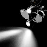 Best 5 W LED Surgicals Headlight 6X Magnifiers Binoculars Loupes Rechargeable Labs Equipment