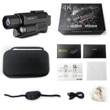 Z9001 Night Vision Binoculars 4K Night Vision Goggles 1.54 inches 5X Optical Zoom 8X Digital Zoom Rechargeable Battery
