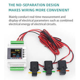 100/200/1000A Tuya WiFi Smart 3 Phase Energy Meter Protector with Overvoltage/Undervoltage/Current Protector Bidirectional Meter