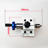 Manual Tailstock Live Center for Woodworking Lathe - Trapezoidal Lead Screw, Aluminum Alloy (Center Height: 54.5mm)