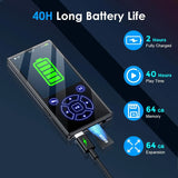 2026 Hot Music MP3 Player Bluetooth Touch Screen Portable Player Language MP4 Radio