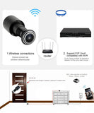 New Tuya 5G Wifi Door Eye Hole HD 3MP Night vision Wide Angle FishEye CCTV Network Mini Peephole Door Mic Audio Camera P2P ONVIF