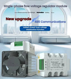 Single-phase AC Constant Voltage Regulation Module RS485 Communication Modbus-RTU Thyristor Power regulator Closed-loop