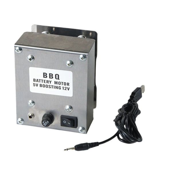 30KGS Heavy Meat BBQ Motor Rotisserie Rotating Motor 5V USB Grill Bar ...