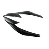 Carbon Fibre Head Light Lamps Trim Eye Brow Headlight Trim Stickers For 2016 2017 2018 Nissan Skyline