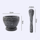 Pressing Garlic Mashed Garlic Mashing Pot Manual Mashing Medicine Pot Jujube PP Material Pounding Garlic Mortar Kitchen Grinder