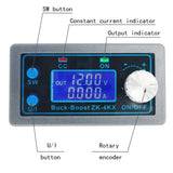 ZK-4KX DC-DC Buck Boost Converter - CC CV 0.5-30V 4A Adjustable Regulated Laboratory Power Supply