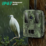 BSTCAM 4K 32MP Ultra HD Wildlife Trail Camera Photo Traps with 940nm No Glow LEDS for Home SecurityGame Hunting