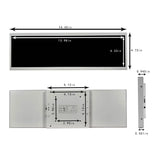 14.5 in 2560x720 USB C H-D White Strip Bar LCD Monitor For 3X120mm Fan CPU GPU PC Case
