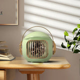 Portable Small Space 500W Heater Fast Heating Lightweight Desktop Warm Air Heater Indoor Office Household Warmer Fan
