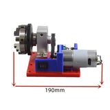 Adjustable speed and forward/reverse control, high-torque low-speed rotating chuck, foot switch, mini all-in-one machine