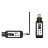 Acemic RT-1 XLR Wireless Microphone Adapter, Plug-On Digital Audio Transmitter and Receiver System for Condenser and Dynamic Mic