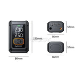 Wireless Multifunctional Air Pump Digital Display Portable Car Electric Vehicle Inflation Cylinder Car Mounted Inflation Pump