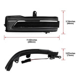 LED Light Side Mirror Sequential Blinkers Turn Signal Lamp For Dodge RAM 1500 2019-2022 68402096AA 68402097AA