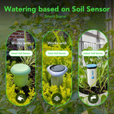 Tuya WiFi Smart Drip Irrigation Rechargeable Intelligent Watering Device Auto Watering Pump Controller Flowers Home Garden Tools