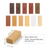 Laminate Repairing Kit Wax System Floor Worktop Casing Chips Scratches Mending Consumables, 11 Wax Blocks, Resin Material,