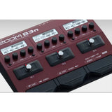 Zoom B3n multi-effects processor bass multi function pedal, multi effect processor for bassists