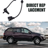 2X Car Front ABS Wheel Speed Sensor 4892009100 For Ssangyong Rexton Kyron
