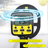 DT-3 Professional Underground Metal Detector 10M Depth with Waterproof Search Coil for Treasure Hunter and Gold
