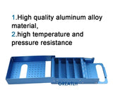 Aluminums Alloy Kirschner Storages and Sterilization Box for Orthopedic Surgicals Instruments / Accessory Placement Tool